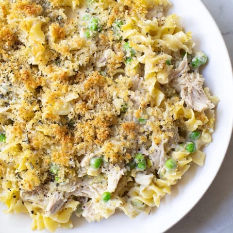 Tuna Casserole Baked Pasta