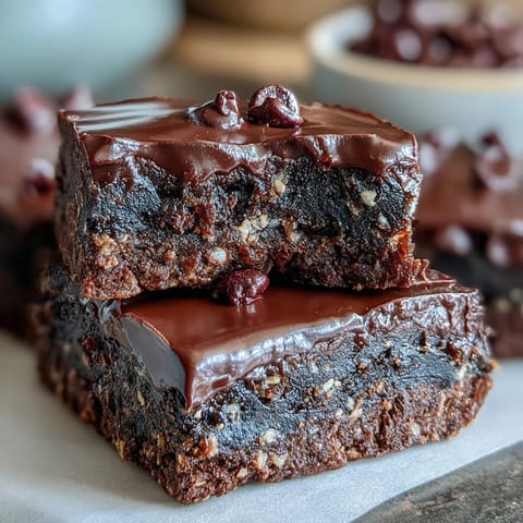 These gluten-free Fiber-Maxxing Bean Brownie Bites are perfectly portioned and ready to enjoy.
