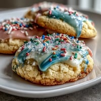 Vibrant lemon sugar cookies with pastel glaze, perfect for spring gatherings and celebrations.